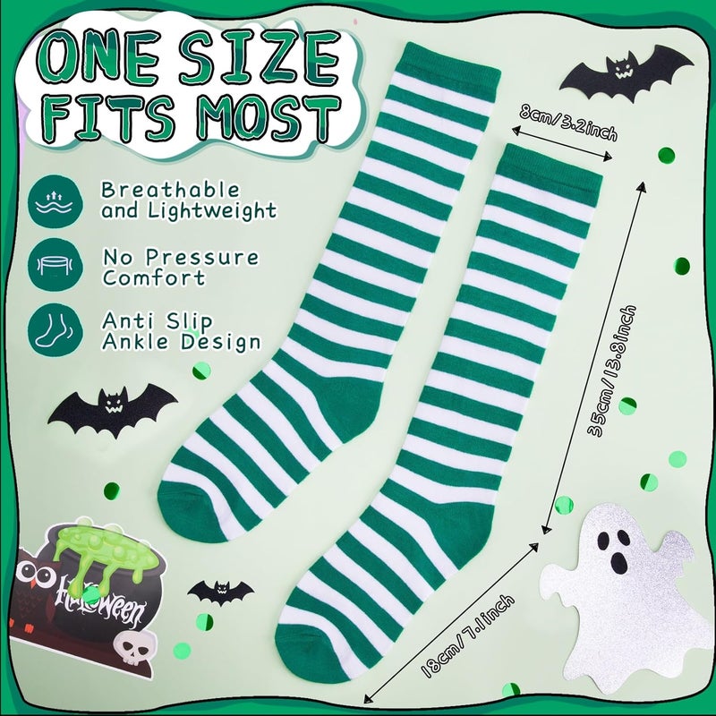 Lainlight Store Knee High Socks for Women Casual Tube Knee Socks Elasticity Long Stockings Halloween Accessories - Image 2
